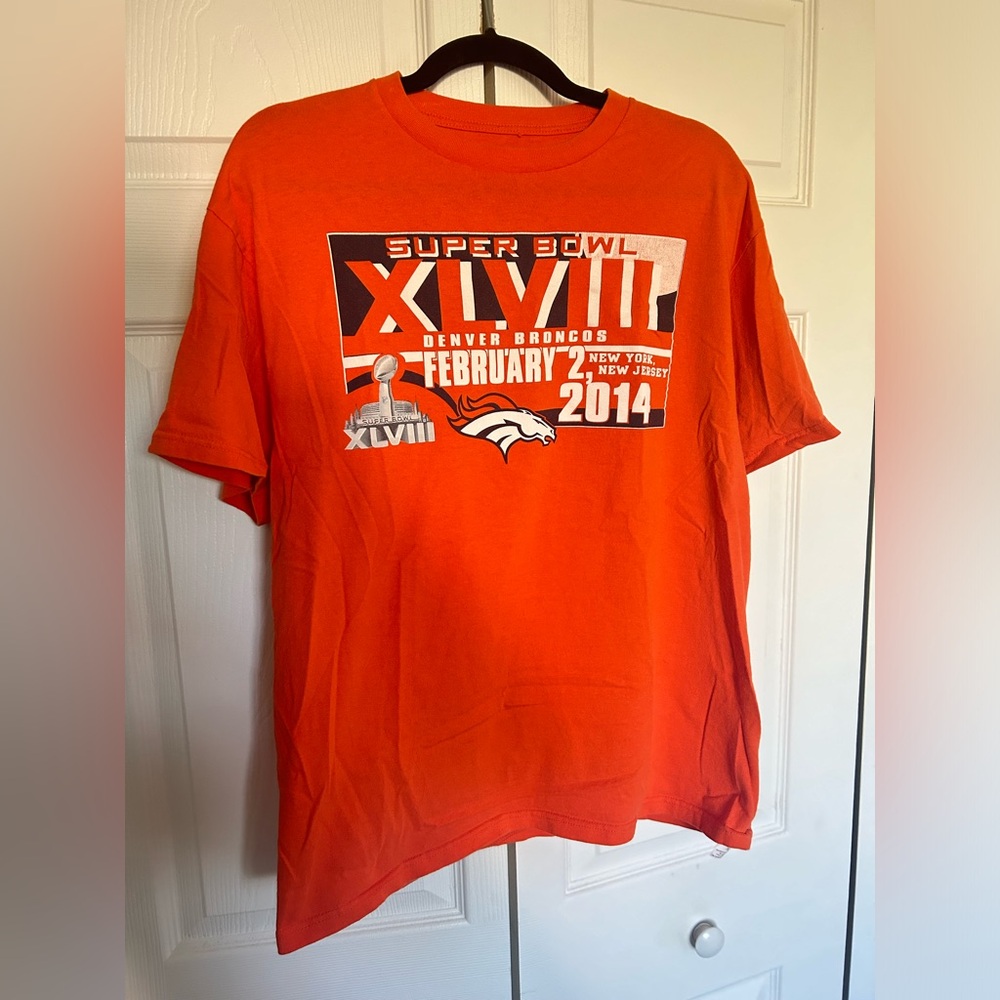 Vintage Broncos Super Bowl Tshirt - L - NFL